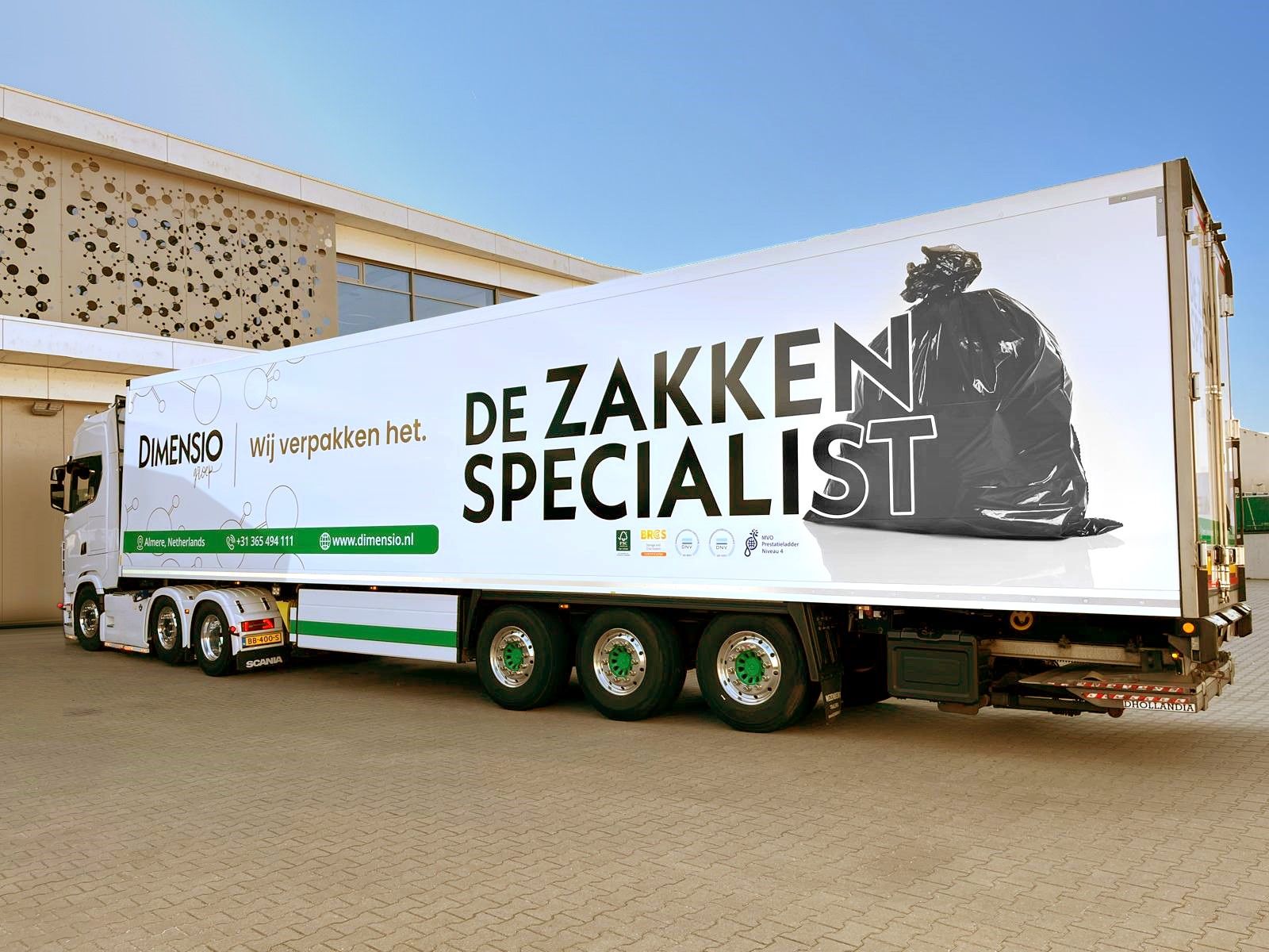 Zijn jullie Dimensio of de Zakkenspecialist?